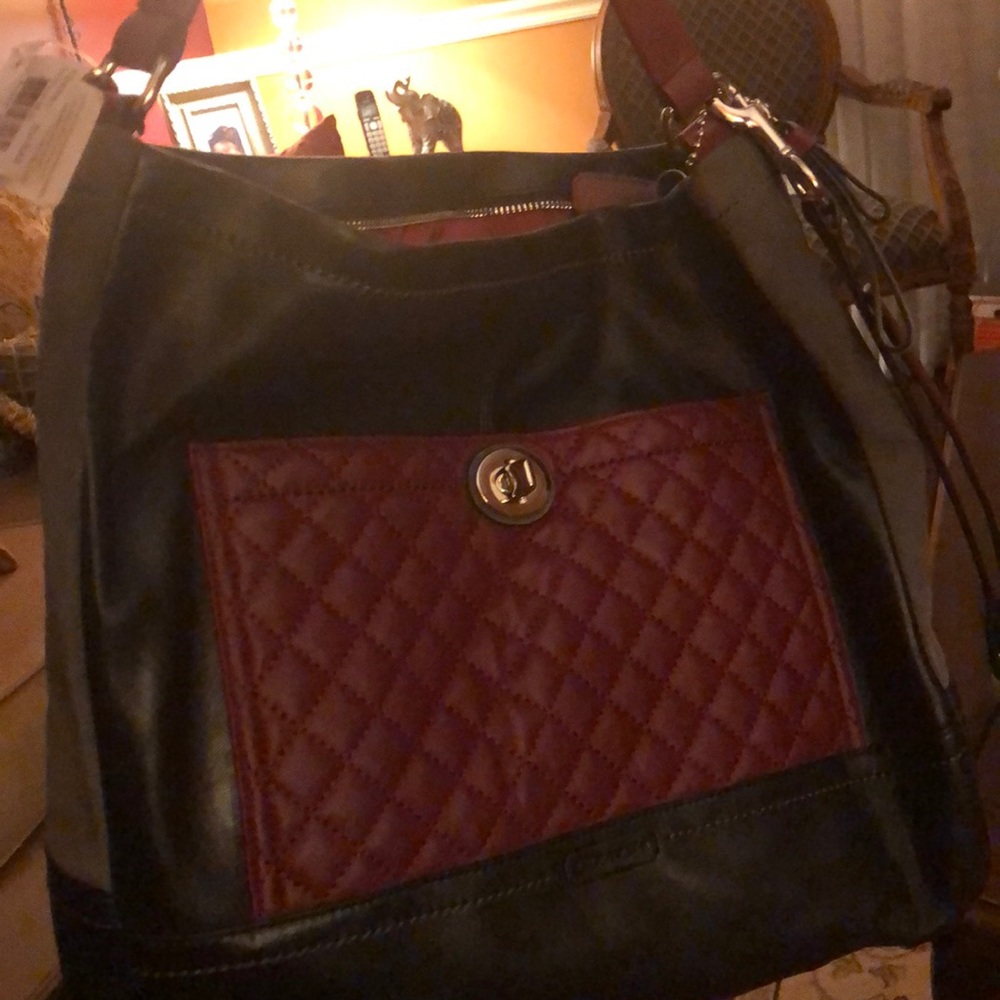 Coach PRK QLT CLRBK HOBO Bag